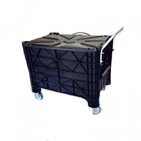 CARRO COLETOR 370 L - PRETO